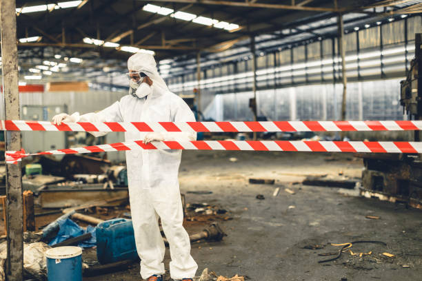 Professional Biohazard technician working in Cleveland, GA